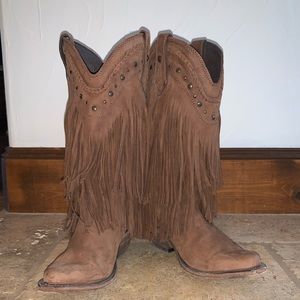 Liberty Black Women’s Vegas Fringe cowboy boots